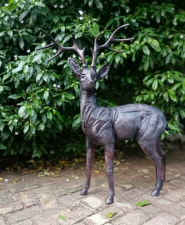 Stag Buck Garden Sculpture Ornament Extra Large