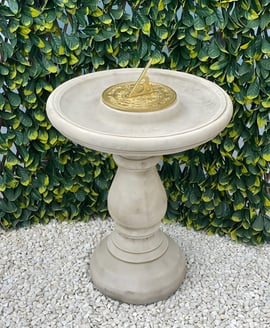 Edwardian Sundial in Stone