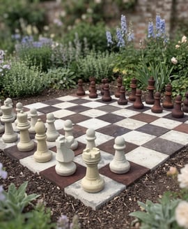 Stone Chess Set